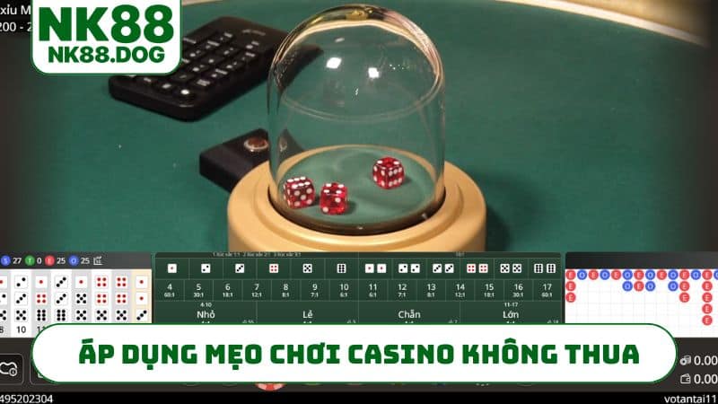 Có nên áp dụng mẹo chơi casino không thua