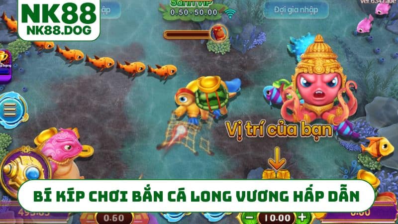 Bí kíp chơi bắn cá long vương cực hấp dẫn